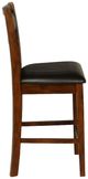 New Classic® Home Furnishings Gia 3-Piece Brown Counter Dining Set-5
