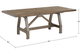 Olliix by INK+IVY Lancaster Grey Dining Table-4