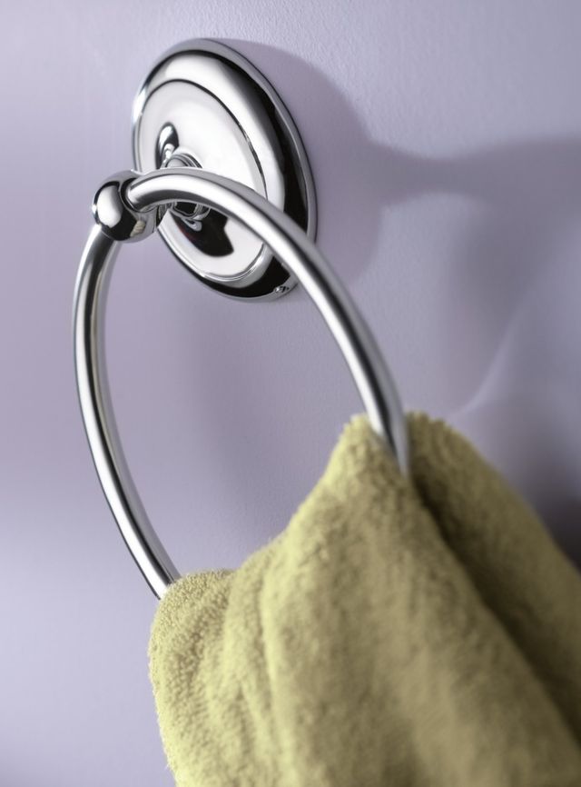 Moen® Yorkshire Chrome Towel Ring-1