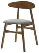VIG Furniture Modrest Castiano 2-Piece Brown/Gray Dining Chair Set-1