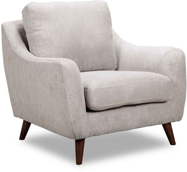 Mazin Furniture Kitchener Light Beige Upholstered Accent Chair-0