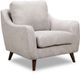 Mazin Furniture Kitchener Light Beige Upholstered Accent Chair-0
