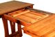 A-America® Cattail Bungalow Amber Trestle Dining Table-1