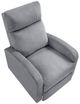Homelegance® Parsons Dark Gray Manual Push Back Recliner-3
