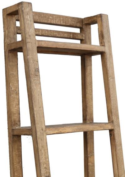 Nest Home Collections Kenzie Antique Natural Bookcase-1