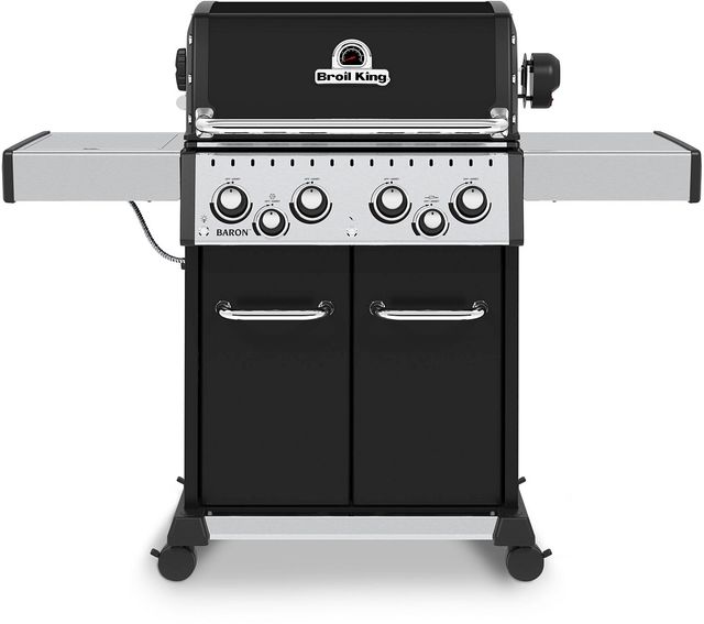 Broil King® Baron™ 490 PRO 3-Burner Black Freestanding Liquid Propane Gas Grill