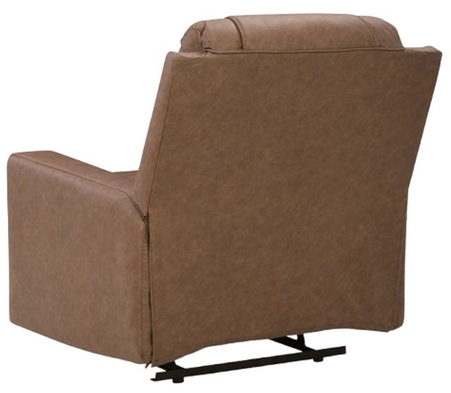 Benchcraft® Mackmenville Caramel Manual Zero Wall Recliner-4