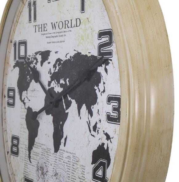 YHD World Black/White Wall Clock-3
