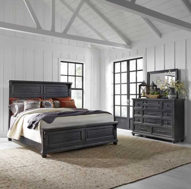 Liberty Furniture Harvest Home 3-Piece Chalkboard Panel Bedroom Set-0