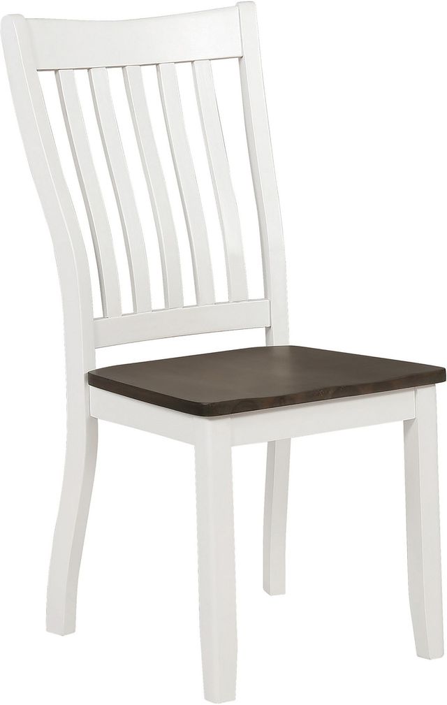 Coaster® Kingman 5-Piece Espresso/White Dining Set-2
