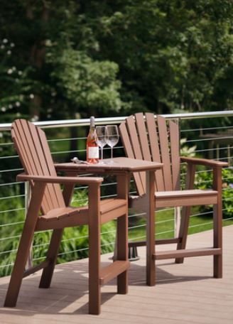 Seaside Casual Adirondack Shellback Balcony Chair-2
