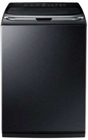 Samsung 5.0 Cu. Ft. Black Stainless Steel Top Load Washer-0
