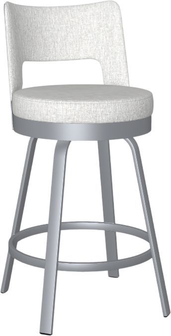 Amisco Customizable Brock Swivel Counter Stool-0