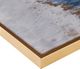 Olliix by Madison Park Blue/Grey Blue Embrace Framed Canvas with Gel Coat and Gold Foil-4