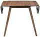 New Classic® Home Furnishings Oscar Walnut Drop Leaf Dining Table-3