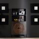 Crestview Collection Sienna Dark Brown Bookshelf-4