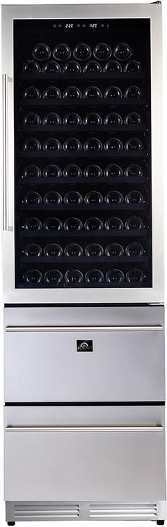 FORNO® Azienda 24" Stainless Steel Wine Cooler