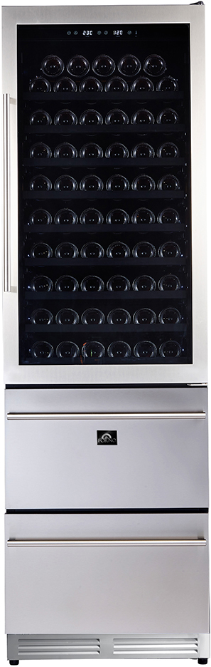 FORNO® Azienda 24" Stainless Steel Wine Cooler