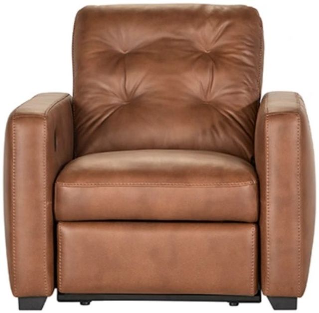 Hughes Furniture® 53019 Sheath Caramel Wall Hugger Manual Recliner-0