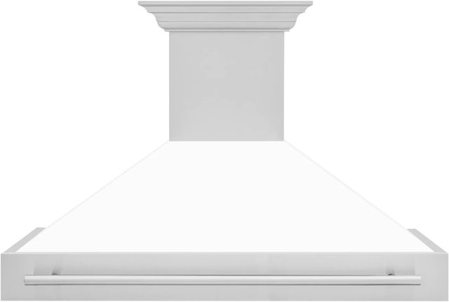 ZLINE 48" White Matte Wall Mounted Range Hood-0
