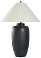 Harp & Finial® Bandzi Matte Black Table Lamp-0