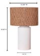 Moe's Home Collection Aine Natural Table Lamp-5