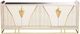 Michael Amini® Carmela Shimmer Ivory Console Table-2