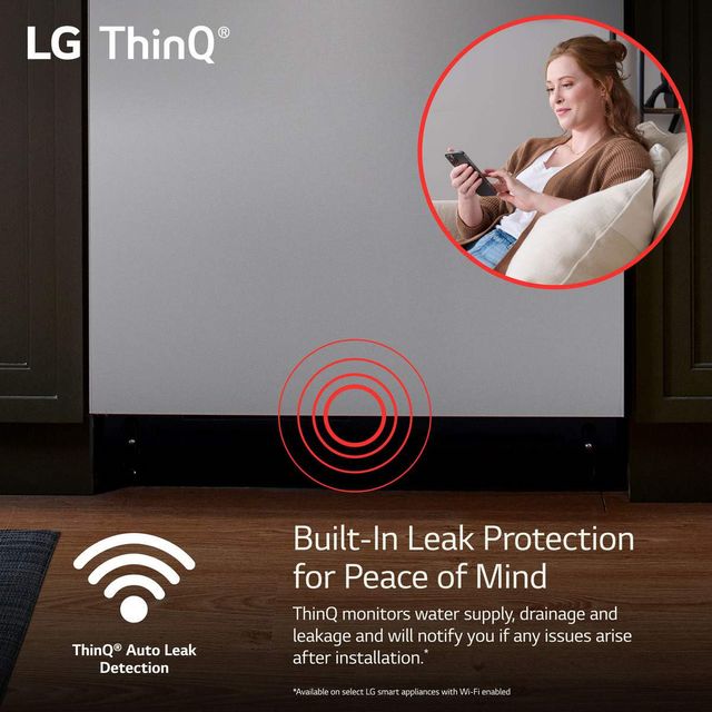 LG 24" PrintProof™ Stainless Steel Top Control Built In Dishwasher-15