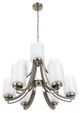 YHD Brushed Nickel 9-Light Chandelier-2