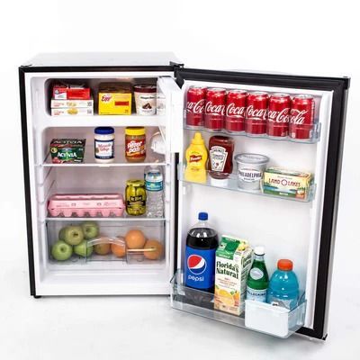 Avanti® 22" 4.5 Cu. Ft. Stainless Steel Compact Refrigerator-3