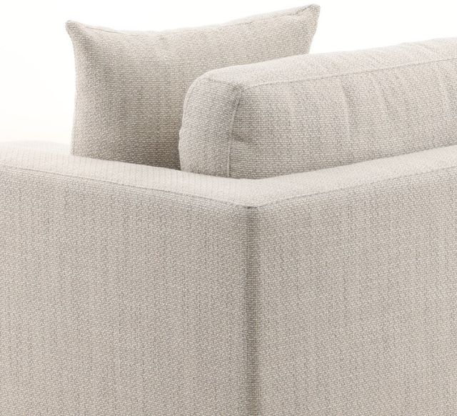 Dovetail Furniture Erica 3-Piece Glendale Taupe Right-Arm Facing Sofa Sectional and Chaise-4