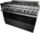 JennAir® NOIR™ 48" Stainless Steel Pro Style Dual Fuel Range-4