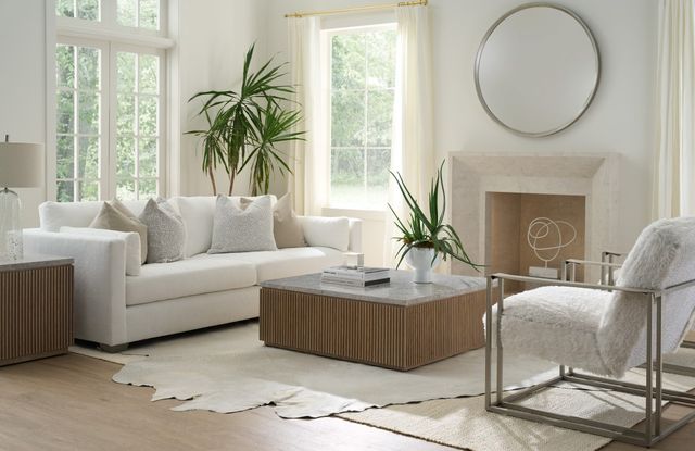 Universal Explore Home™ Avaline Carmen White Side Table with Skylar Base-1
