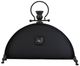 A & B Home Newton Black Table Clock-3