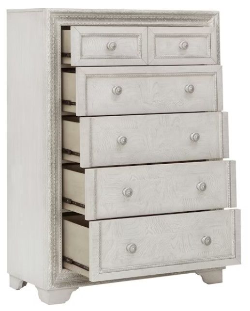 Pulaski™ Camila Cream 6-Drawer Chest-2