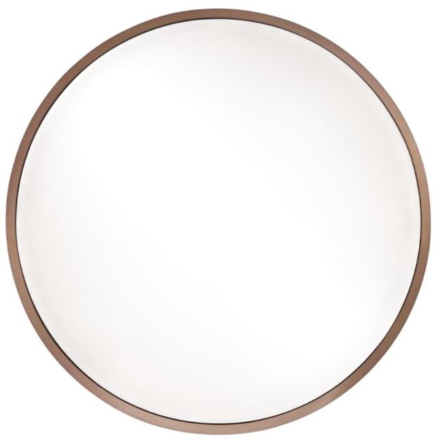 Uttermost® Torrado Plated Bronze Round Mirror-0