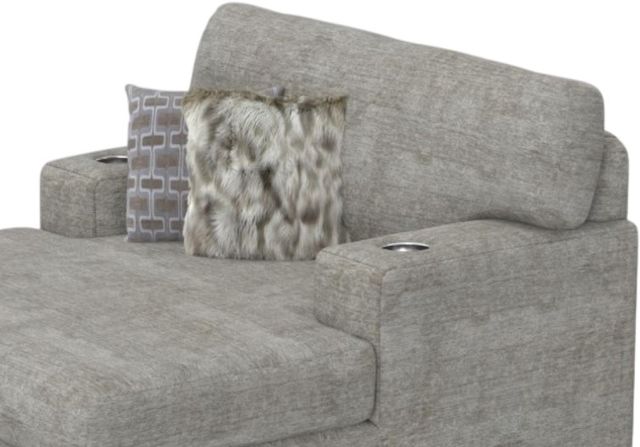 Corinthian Furniture Tribble Parchment Chaise-1