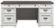 Liberty Furniture Allyson Park Charcoal/Wire Brushed White Credenza-0