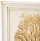 A & B Home 2-Piece Washed White/Gold Wall Mirrors-4