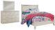 Signature Design by Ashley® Dreamur 3-Piece Champagne Full Panel Bed Set-0