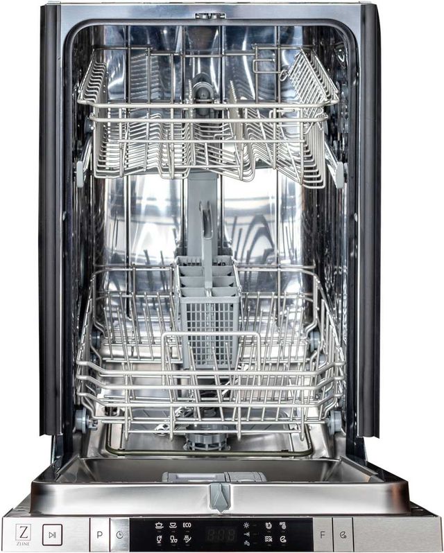 Zline 18" Panel Ready Top Control Built In Dishwasher-1