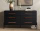 Four Hands Rosedale Ebony Oak Dresser-4