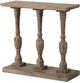 A & B Home Brown Three-Legged Wooden Console Table-0