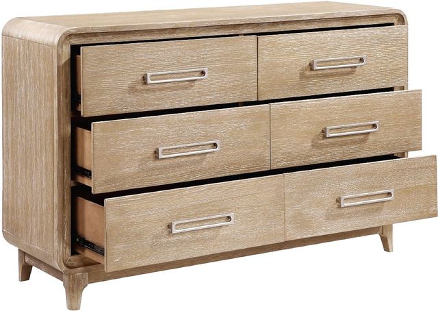 Mazin Furniture Wilshire Natural Oak Dresser-1