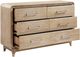 Mazin Furniture Wilshire Natural Oak Dresser-1