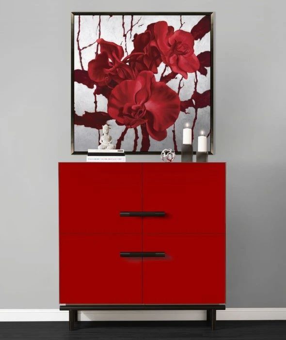 Michael Amini® State St. Saffron Accent Cabinet-1