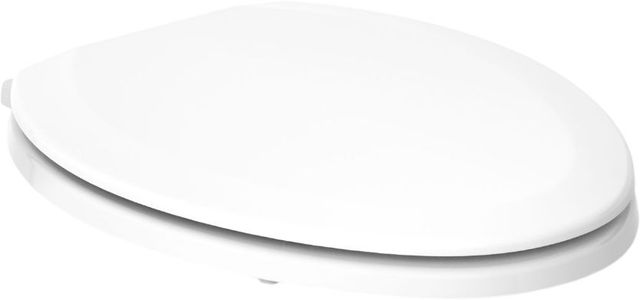 KOHLER® Triko™ White Quiet-Close™ Elongated Toilet Seat-0
