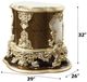 ACME Furniture Desiderius Antique Gold/Brown Nightstand-2