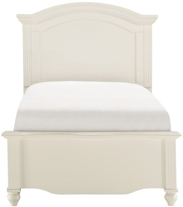 Homelegance® Meghan White Twin Panel Youth Bed-0