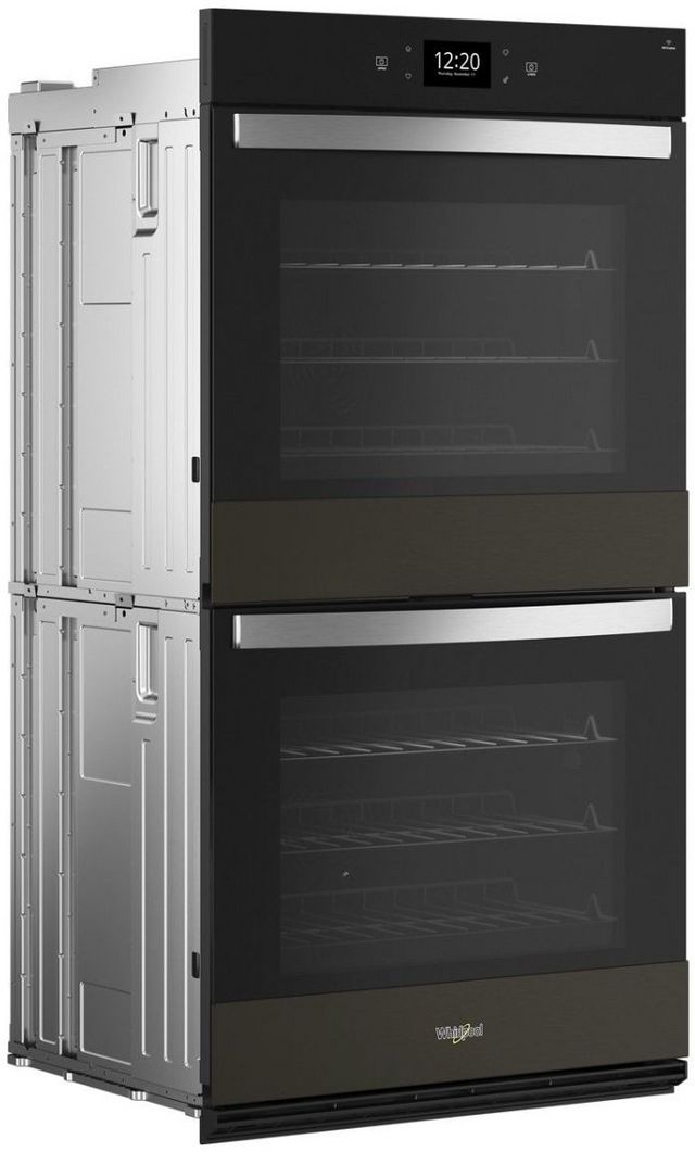 Whirlpool® 30" Black Stainless Steel Double Electric Wall Oven-4